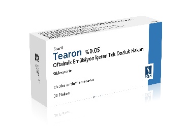 TEARON %0,05 OFTALMIK EMULSIYON ICEREN TEK DOZLUK 30 FLAKON